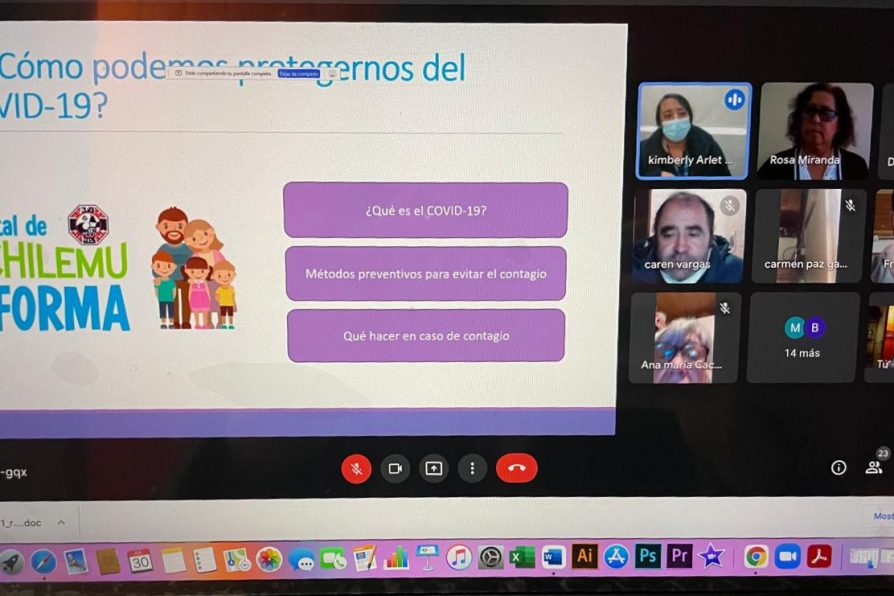 DPP Cardenal Caro realiza capacitación de prevención de Covid-19 para personas en situación de discapacidad