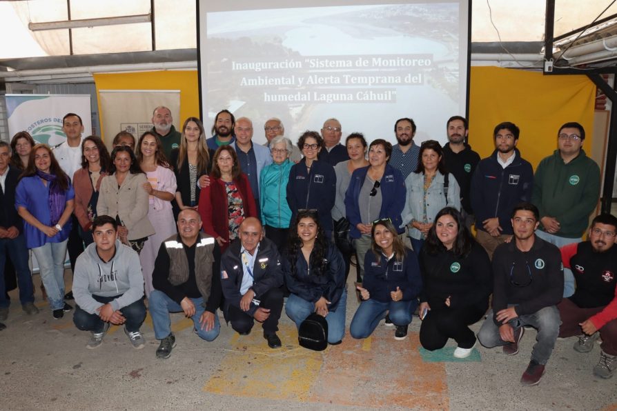 Ministra del Medio Ambiente encabezó reinaguración del Sistema de Monitoreo Ambiental y Alerta Temprana del Humedal de Cáhuil