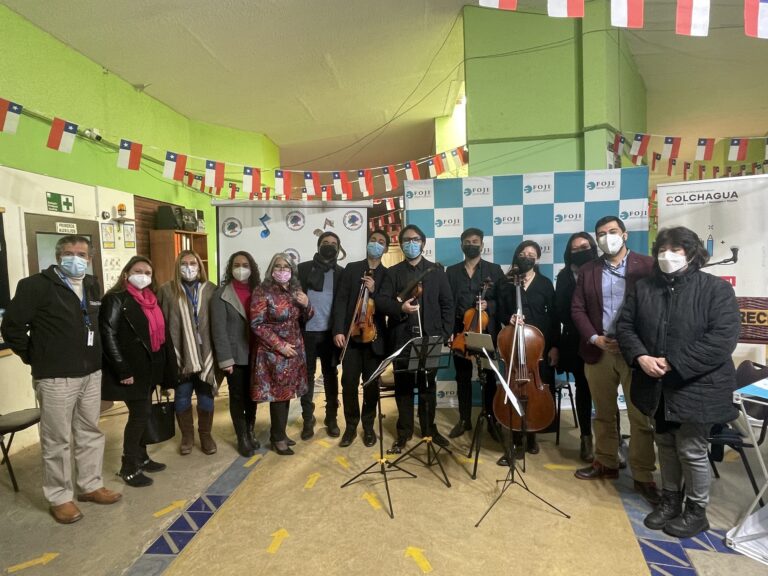 En Escuela Especial Ayudando a Crecer se realizó lanzamiento nacional de programa “Explorando la música en mi escuela”