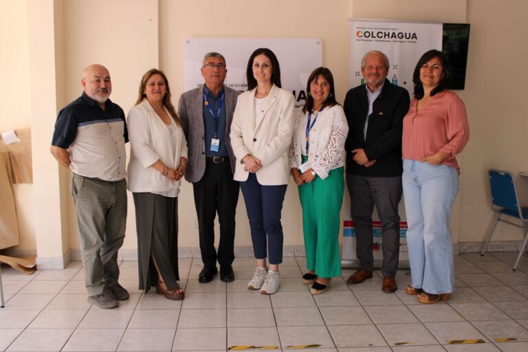 SLEP Colchagua y Red Futuro Técnico fortalece alianza estratégica por la educación Técnico Profesional