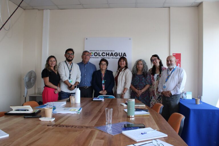 SLEP Colchagua refuerza alianza con programa PACE de la Universidad de O’Higgins para fortalecer trayectorias educativas